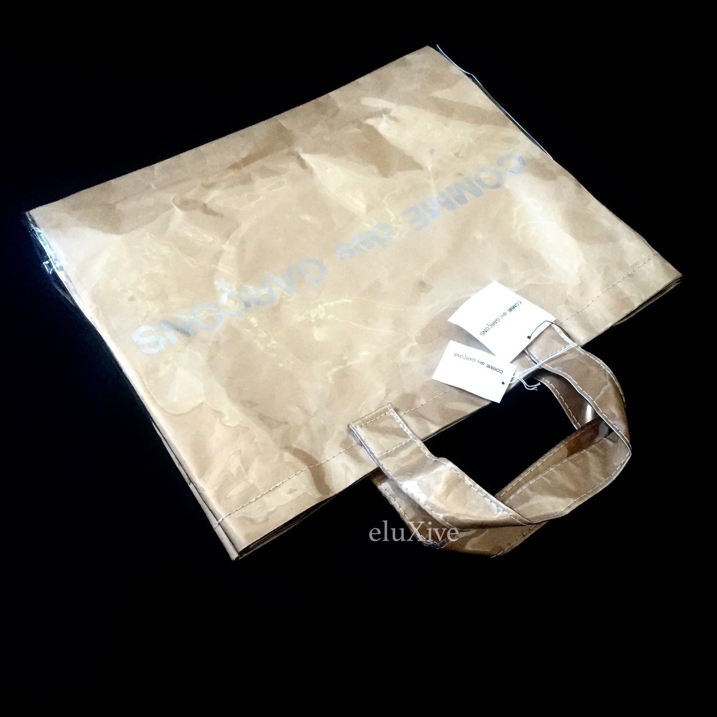 Comme Des Garcons - Paper & Plastic Tote Bag