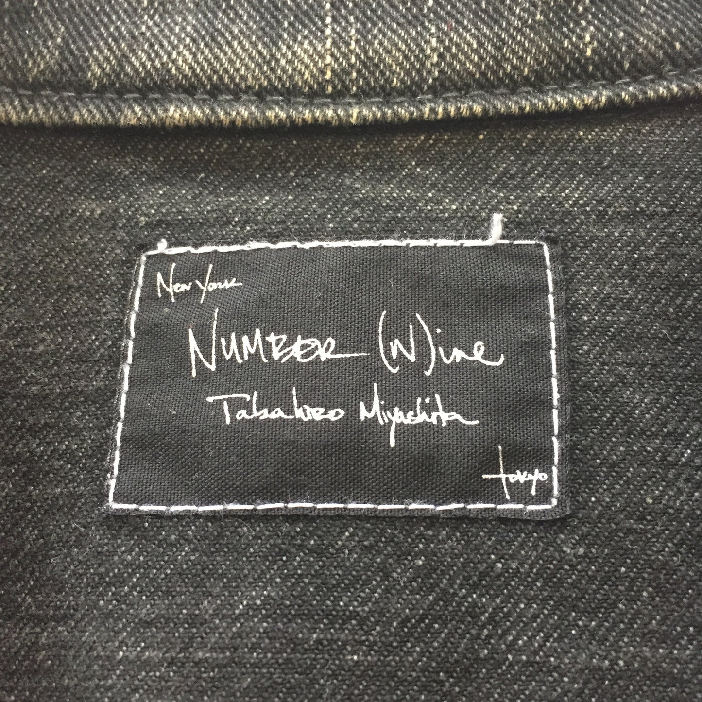 Number (N)ine - Convertible Denim Rider Jacket