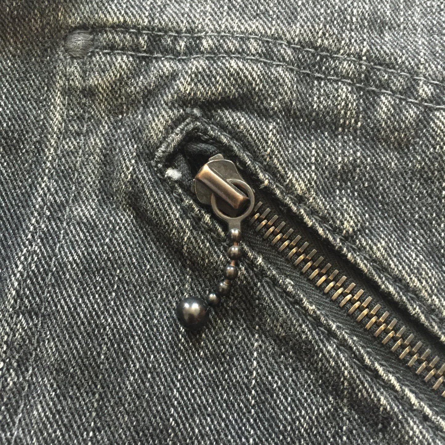 Number (N)ine - Convertible Denim Rider Jacket