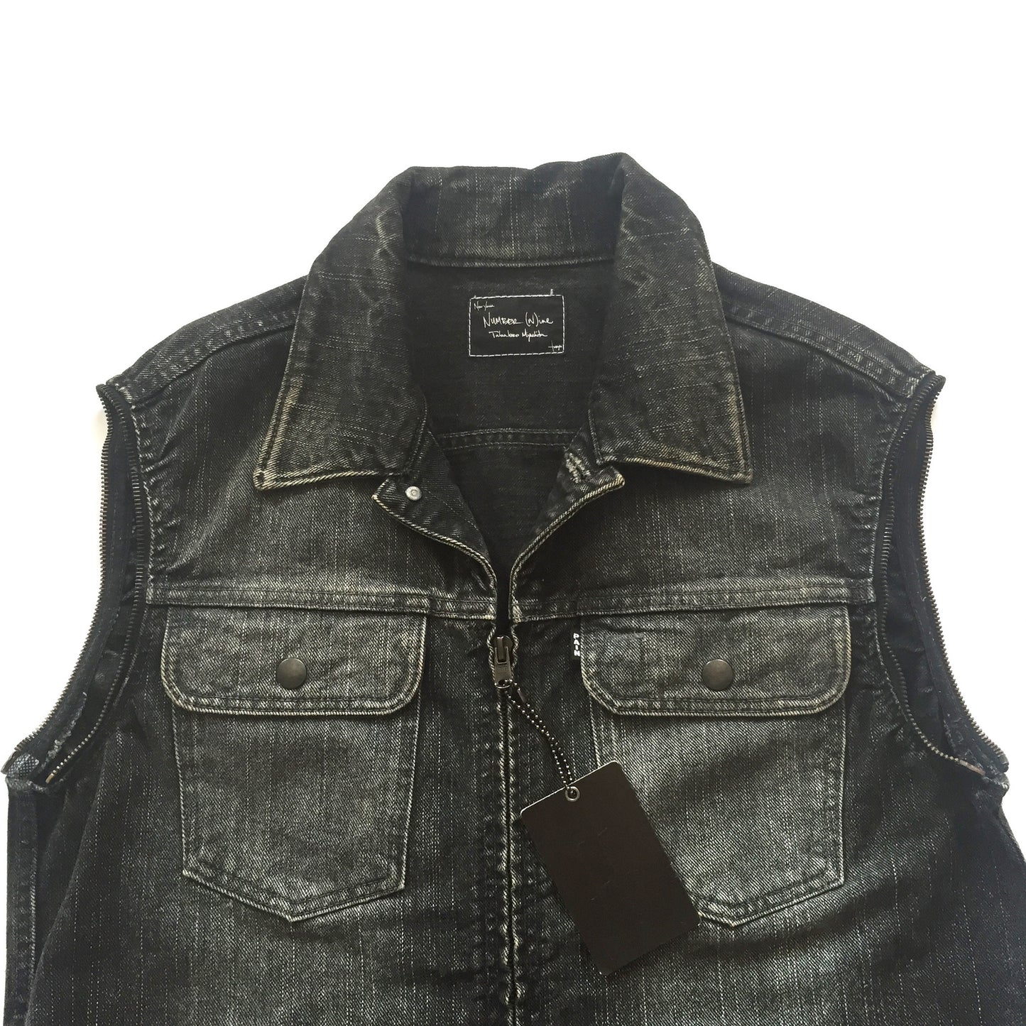 Number (N)ine - Convertible Denim Rider Jacket