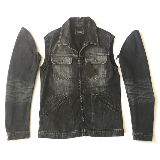 Number (N)ine - Convertible Denim Rider Jacket