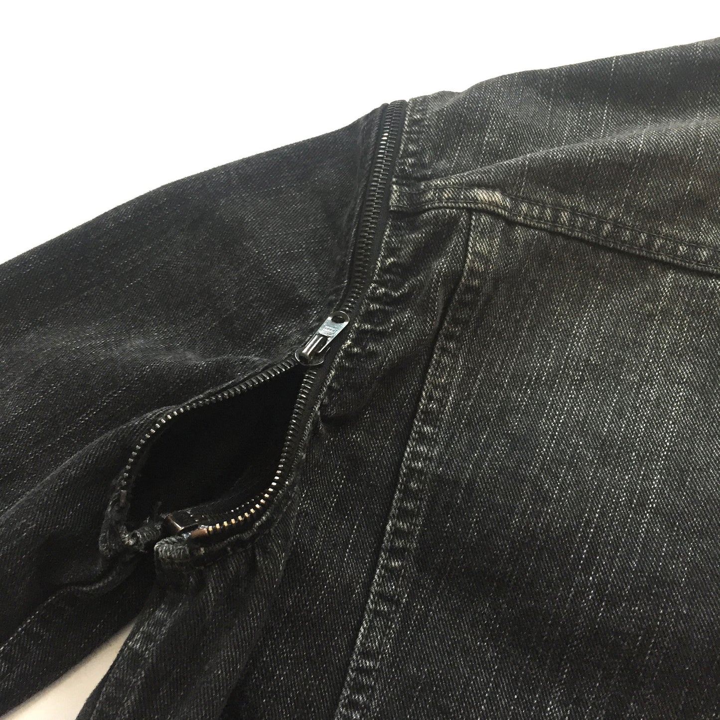 Number (N)ine - Convertible Denim Rider Jacket
