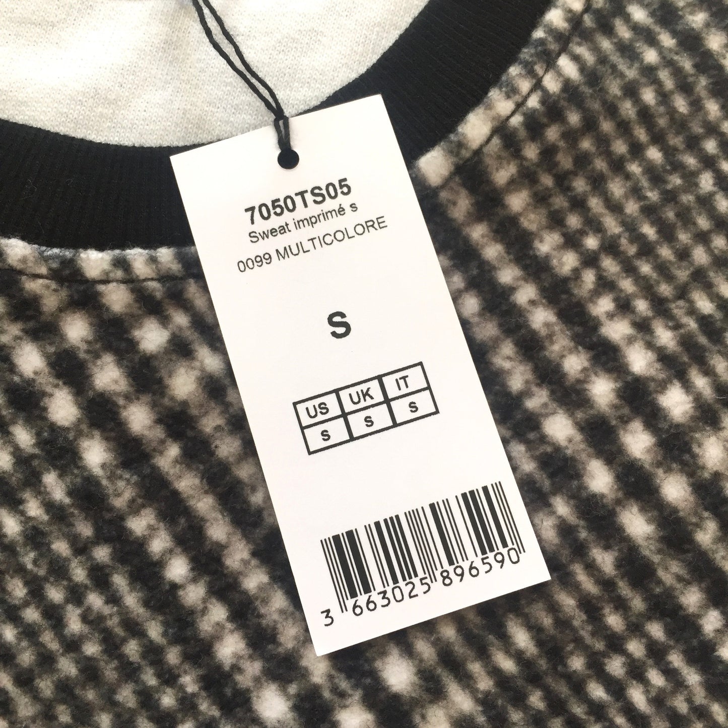Carven - Tartan Tape Embroidered Sweatshirt