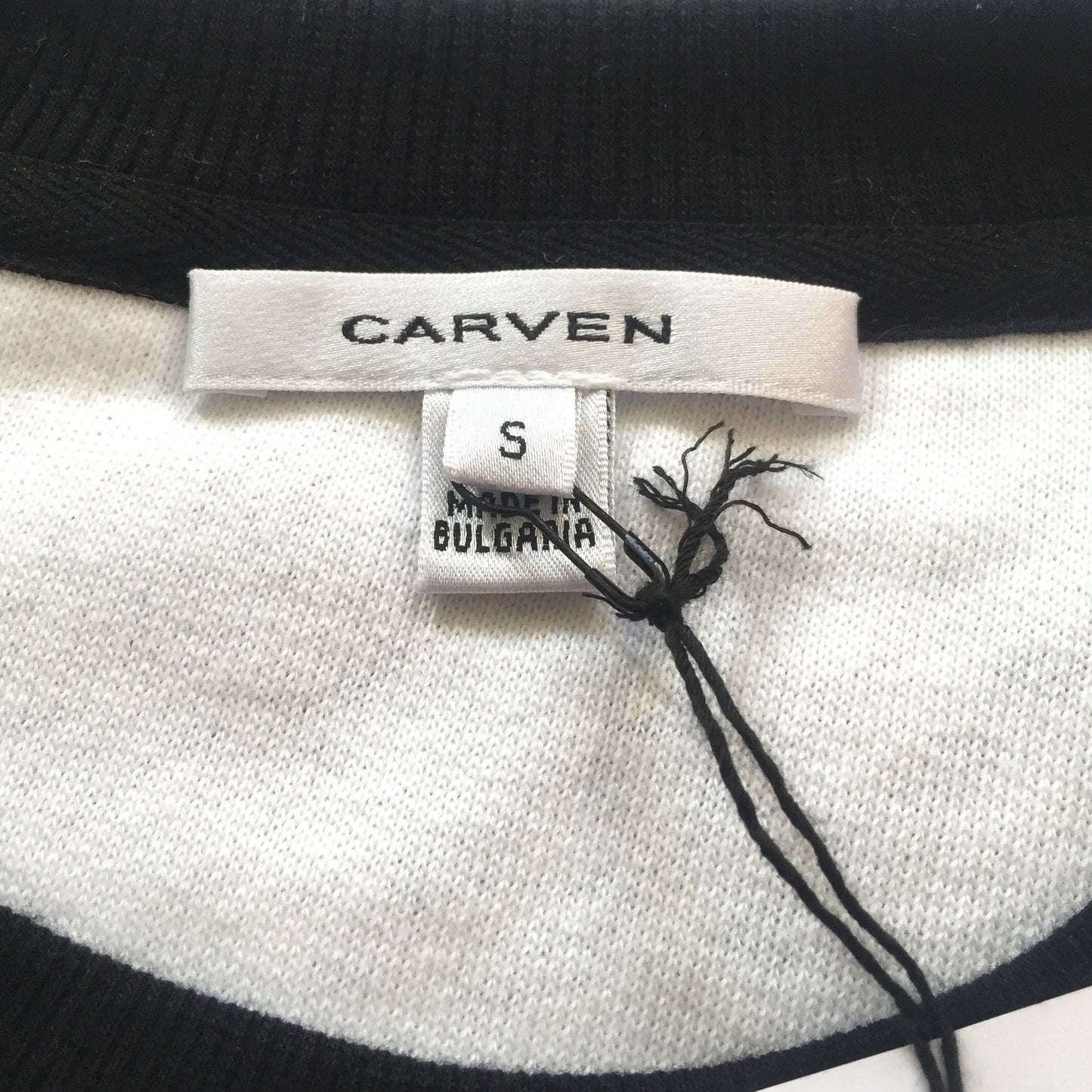 Carven - Tartan Tape Embroidered Sweatshirt