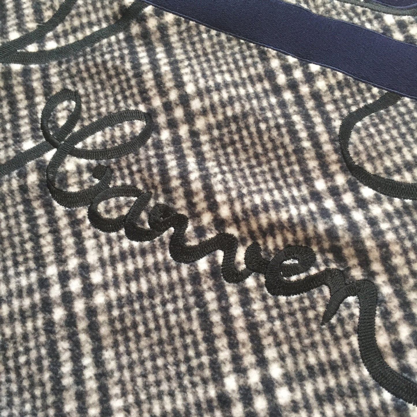 Carven - Tartan Tape Embroidered Sweatshirt