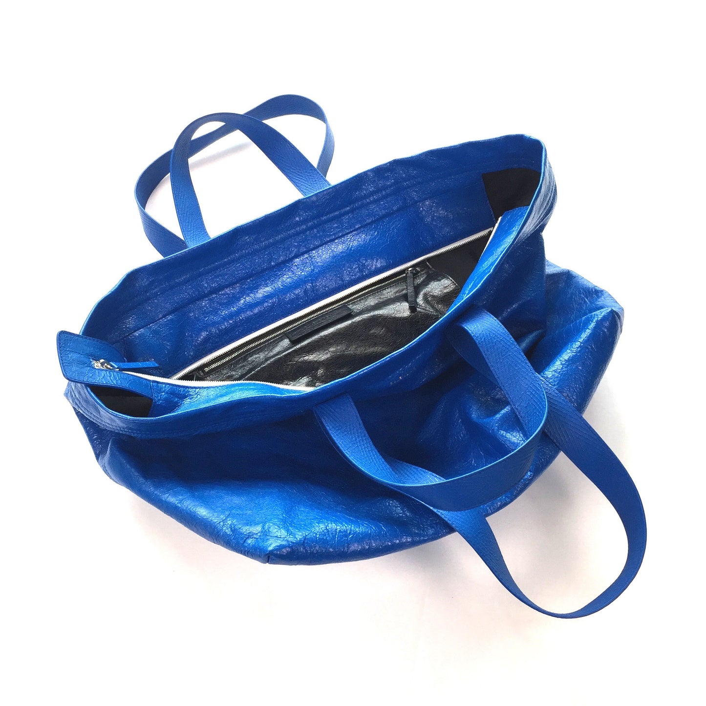 Balenciaga - Blue Carry Shopper 'IKEA' Bag