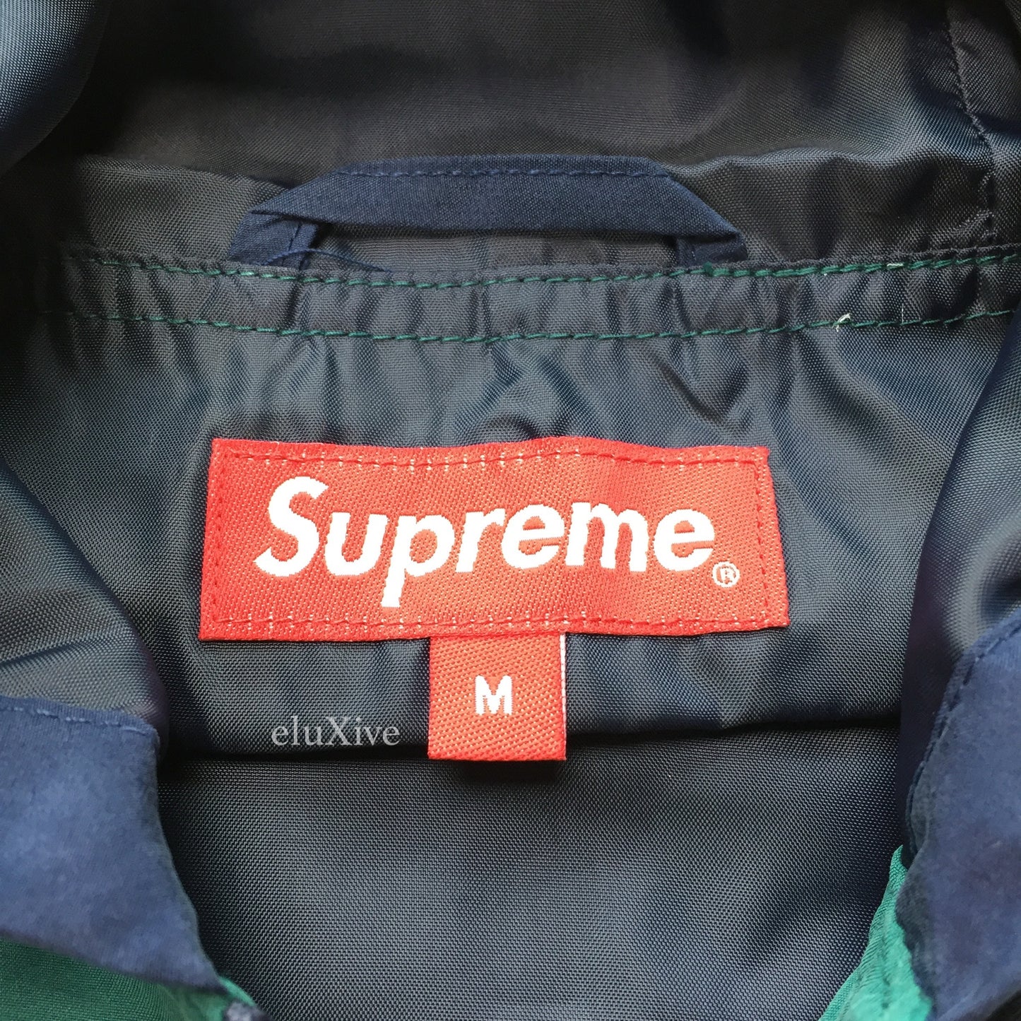 Supreme - Paneled Silk Hooded Track Jacket