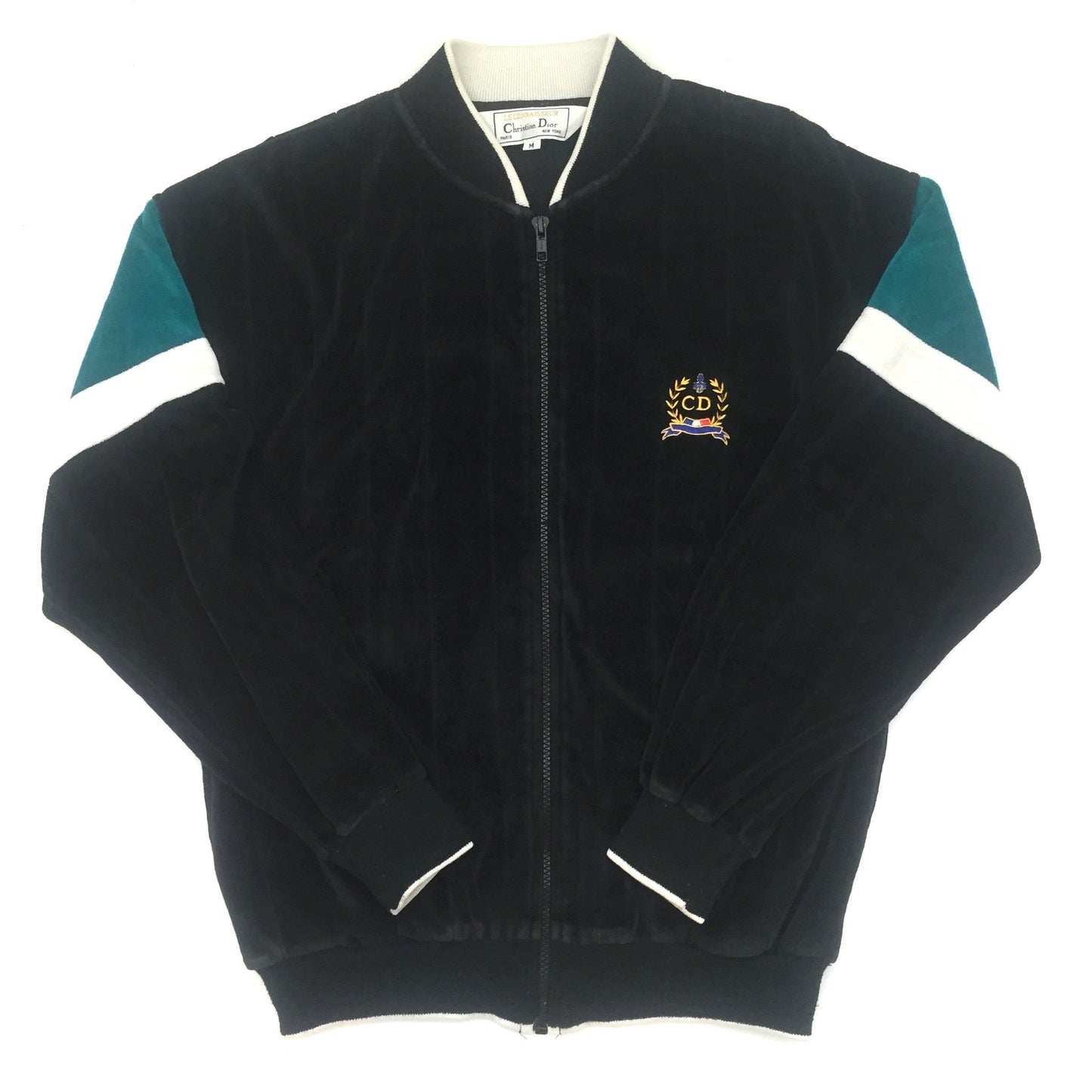 Dior - 70's Velour Track Jacket