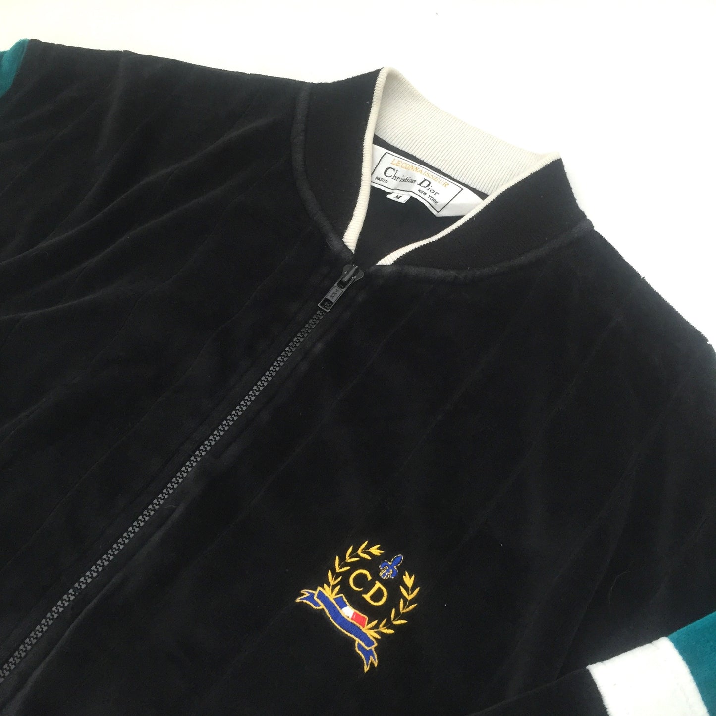 Dior - 70's Velour Track Jacket