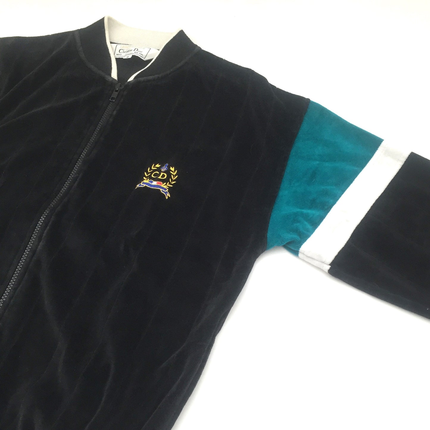 Dior - 70's Velour Track Jacket