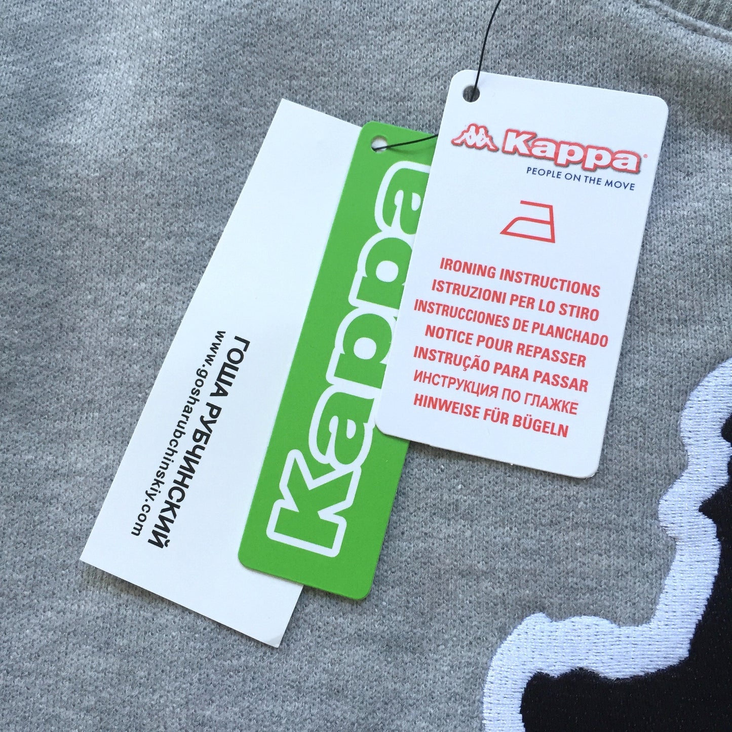 Gosha Rubchinskiy x Kappa - Silhouette Logo Crewneck Sweatshirt