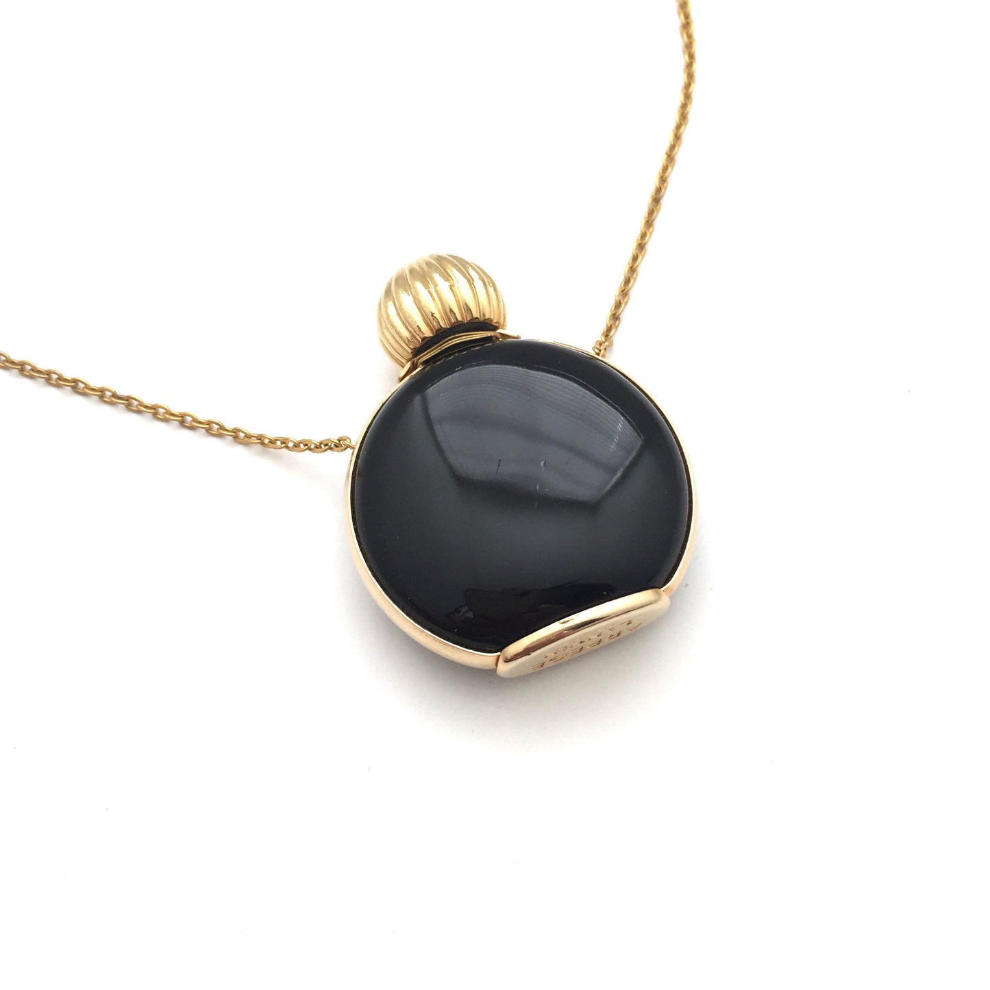 Lanvin - Black & Gold Bottle Chain