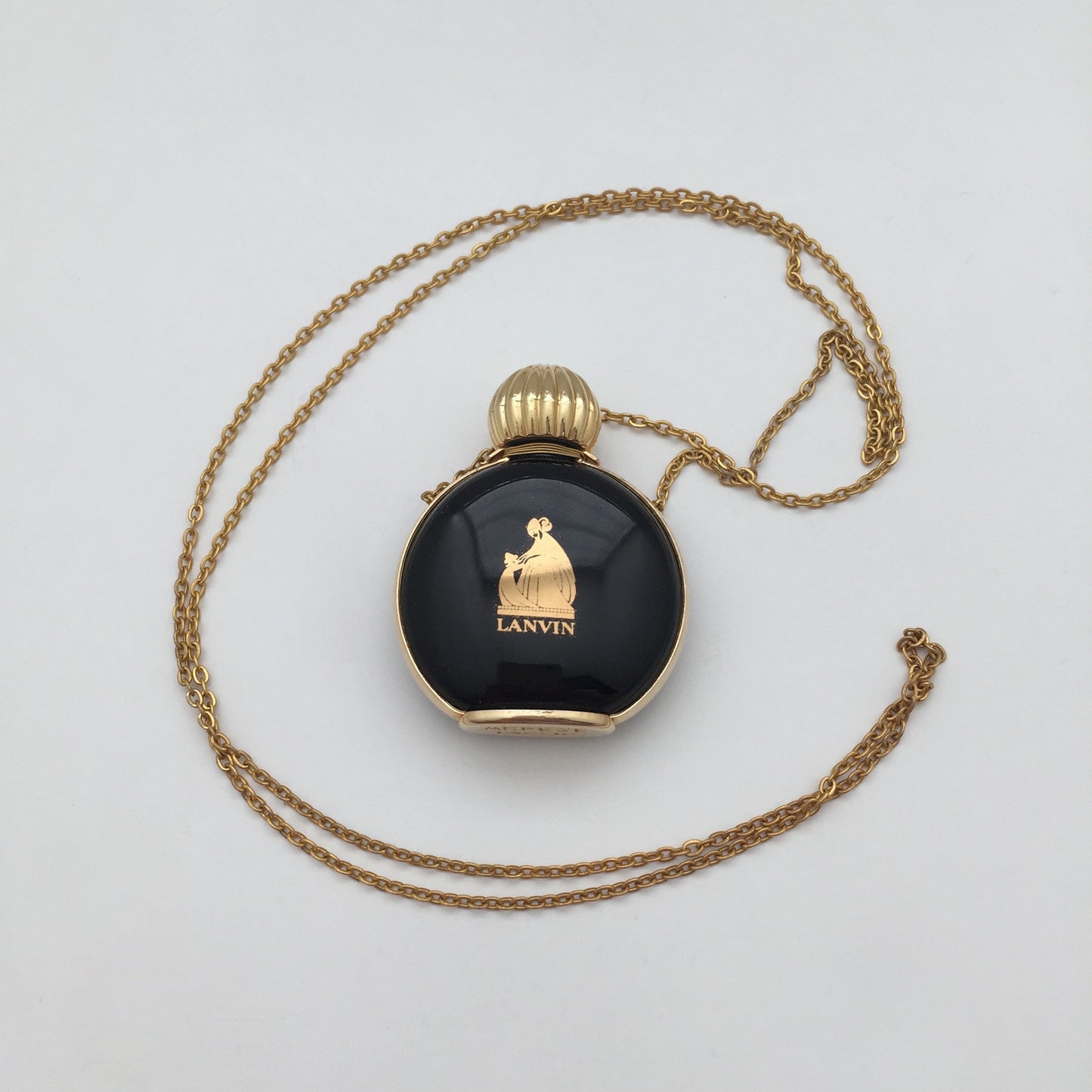 Lanvin - Black & Gold Bottle Chain