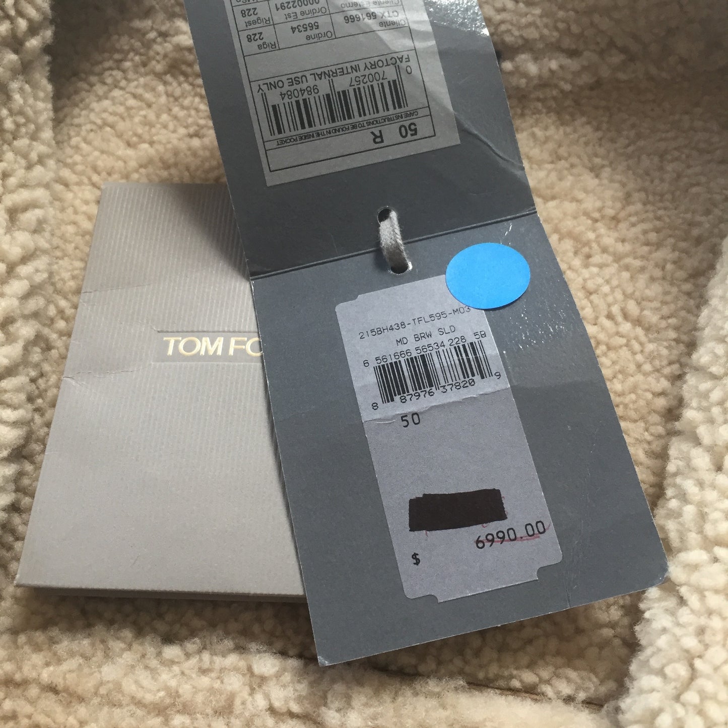 Tom Ford - Shearling Fur Aviator Coat