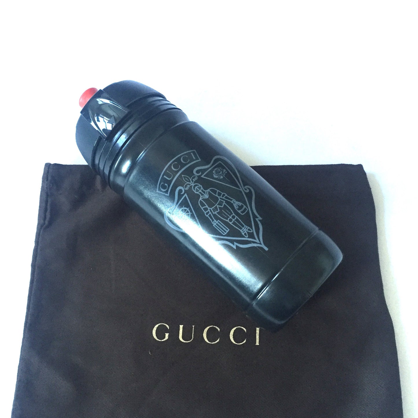 Gucci x Bianchi - FW11 Crest Logo Water Bottle