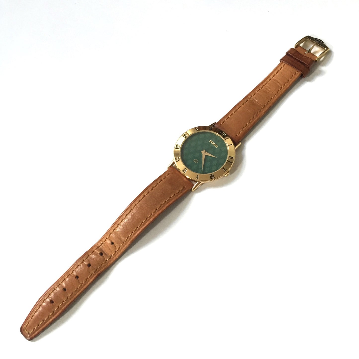 Gucci - Men's 3000M Crest Dial Watch