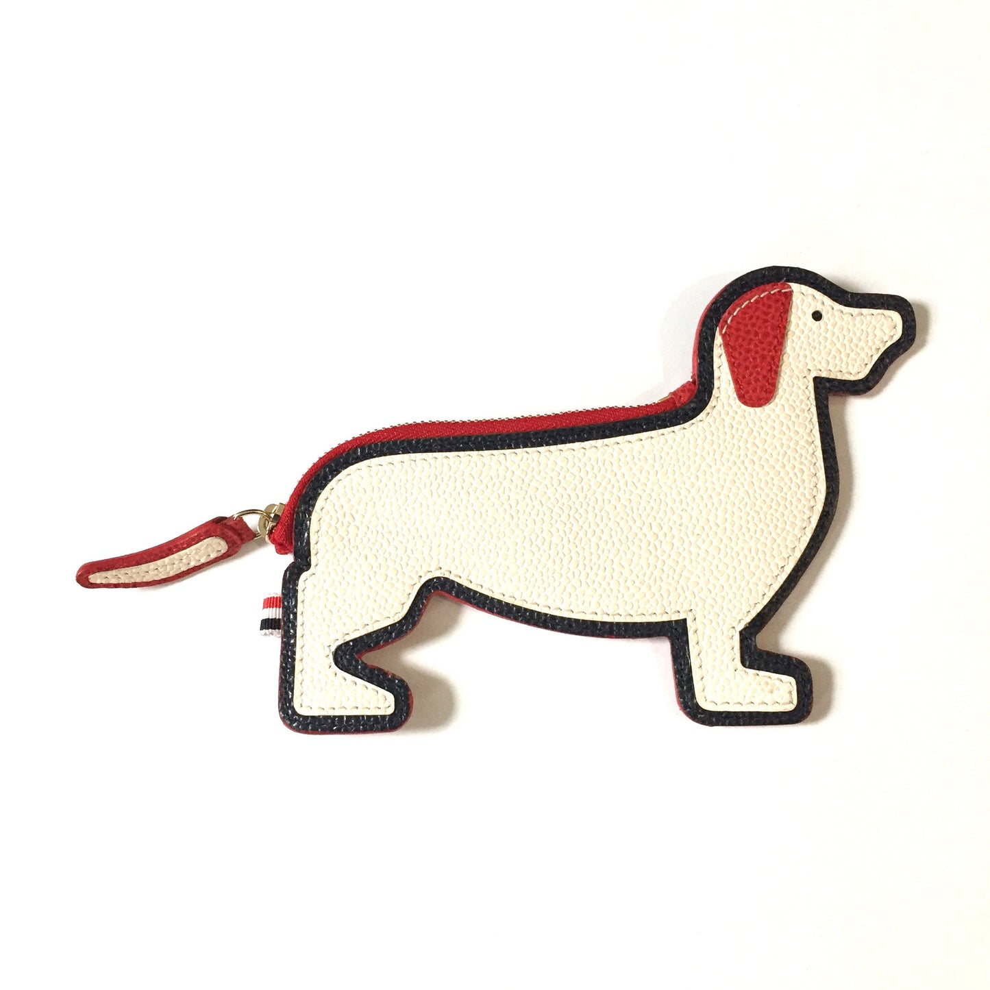 Thom Browne - FW16 Funmix Leather Hector Dog Pouch