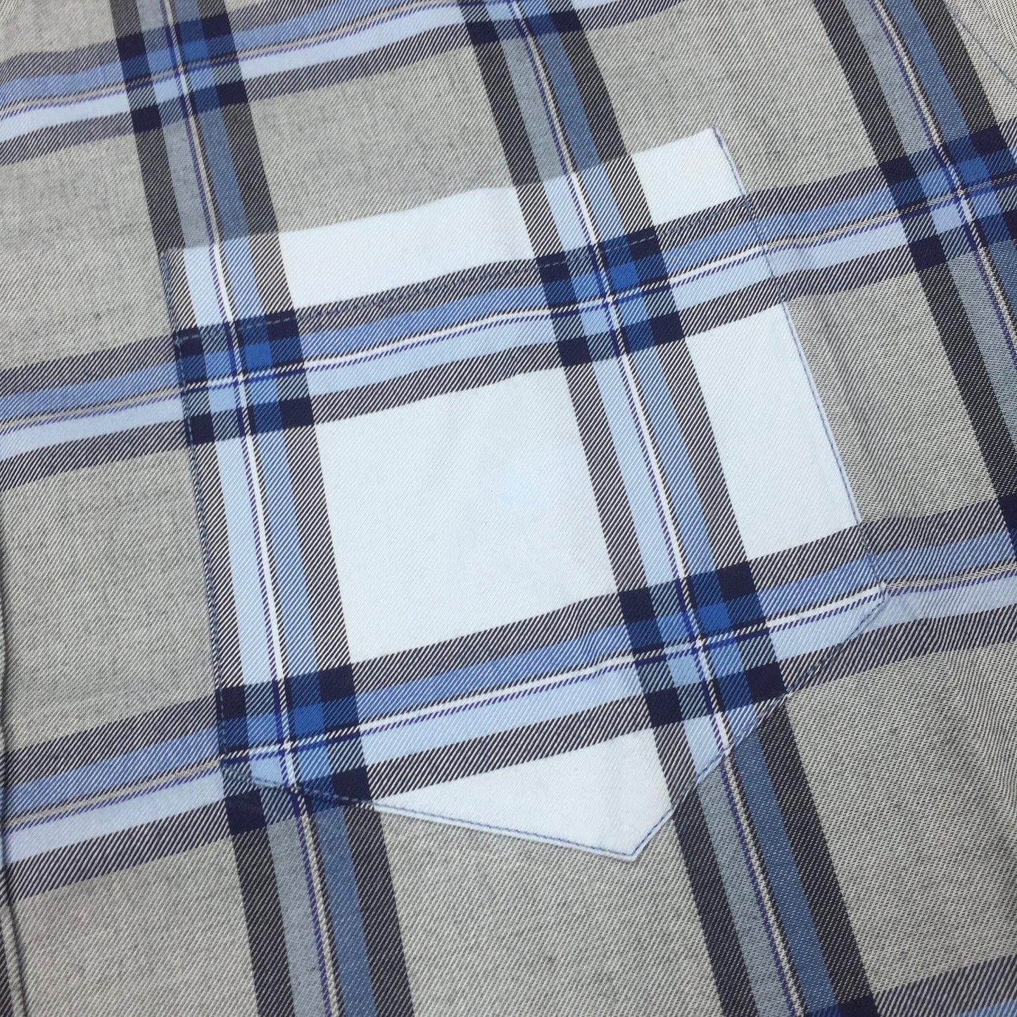Givenchy - Light Blue Plaid Flannel Shirt
