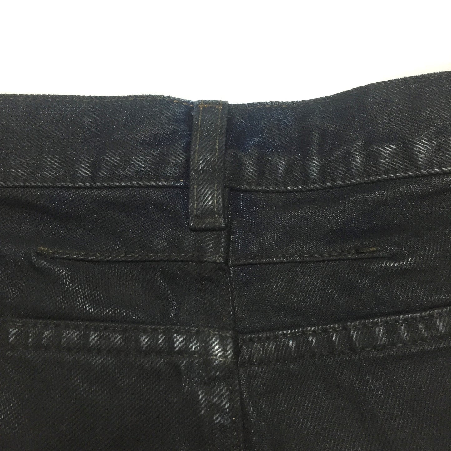 Givenchy - Coated Blue Denim Jeans