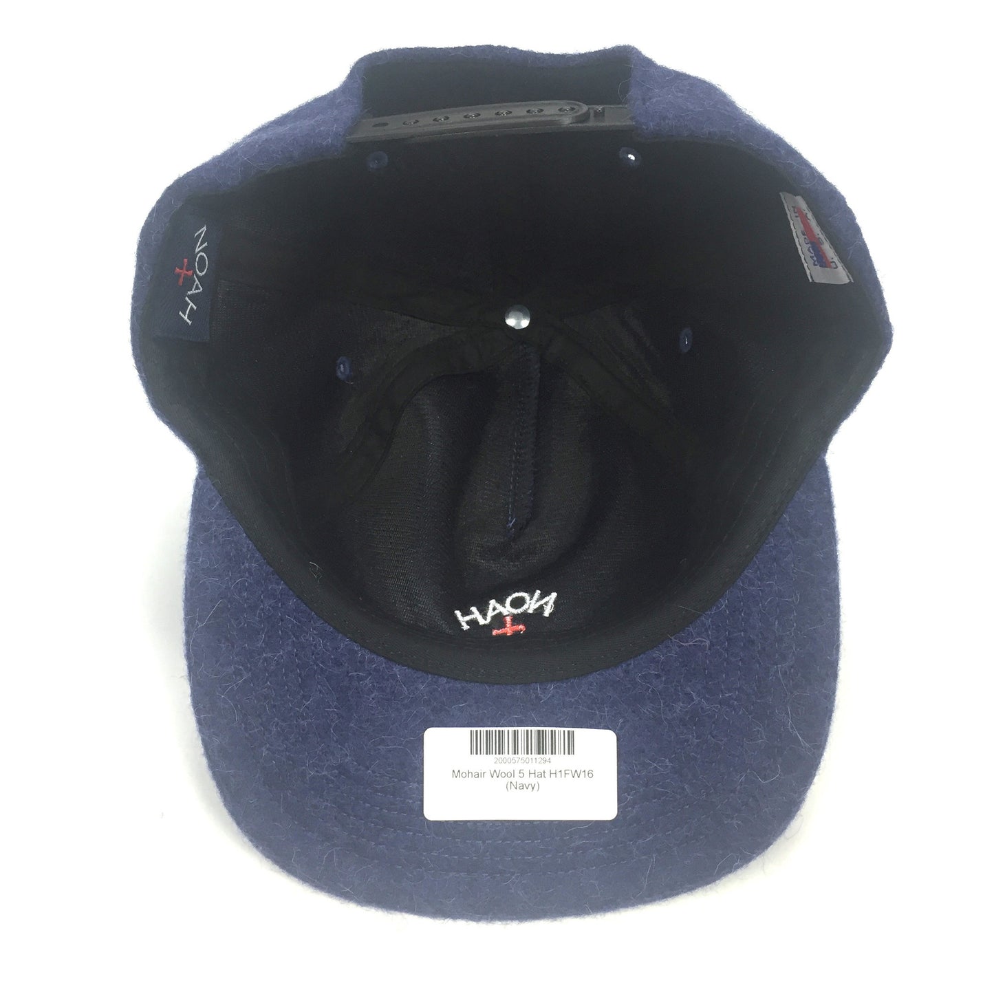Noah - Navy Mohair Core Logo Hat