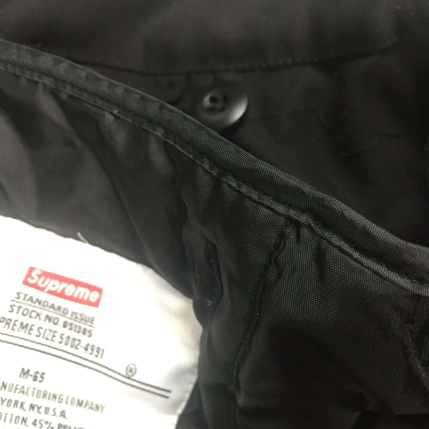 Supreme x Slayer - Black M-65 Eagle Jacket