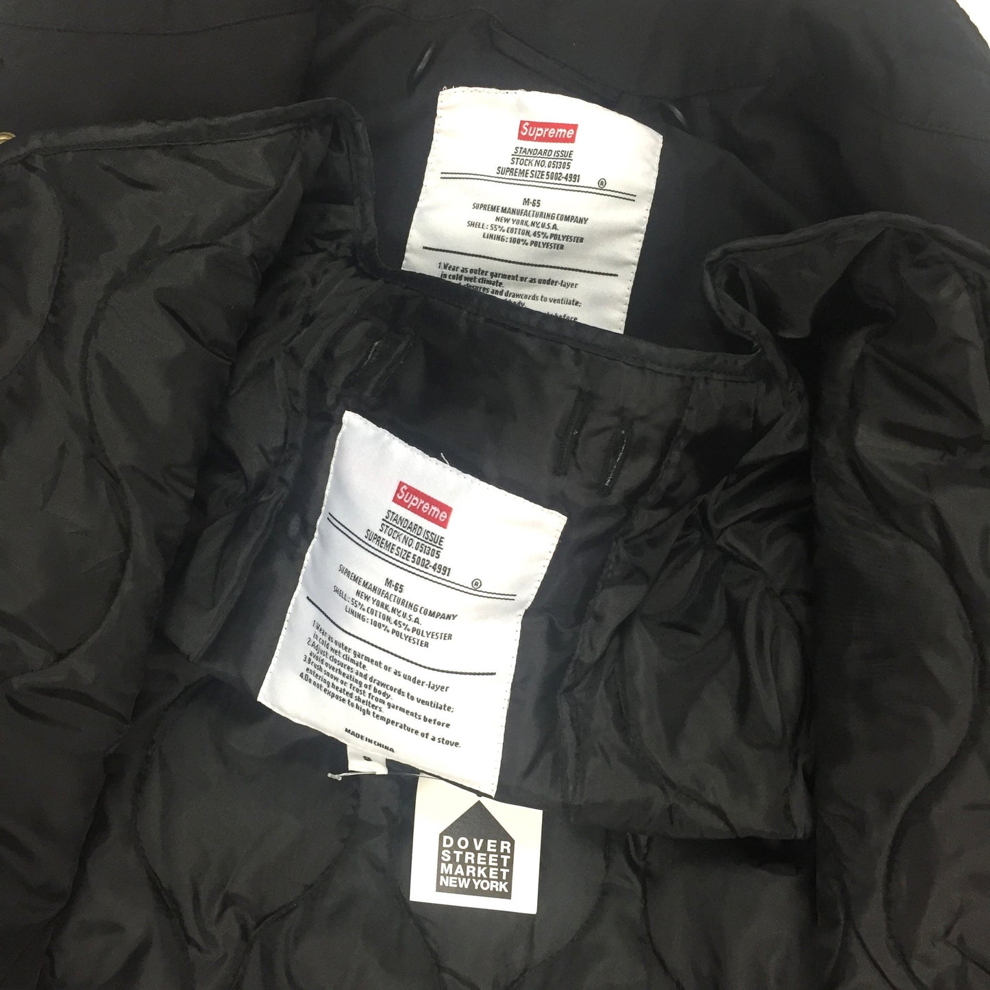 Supreme x Slayer - Black M-65 Eagle Jacket