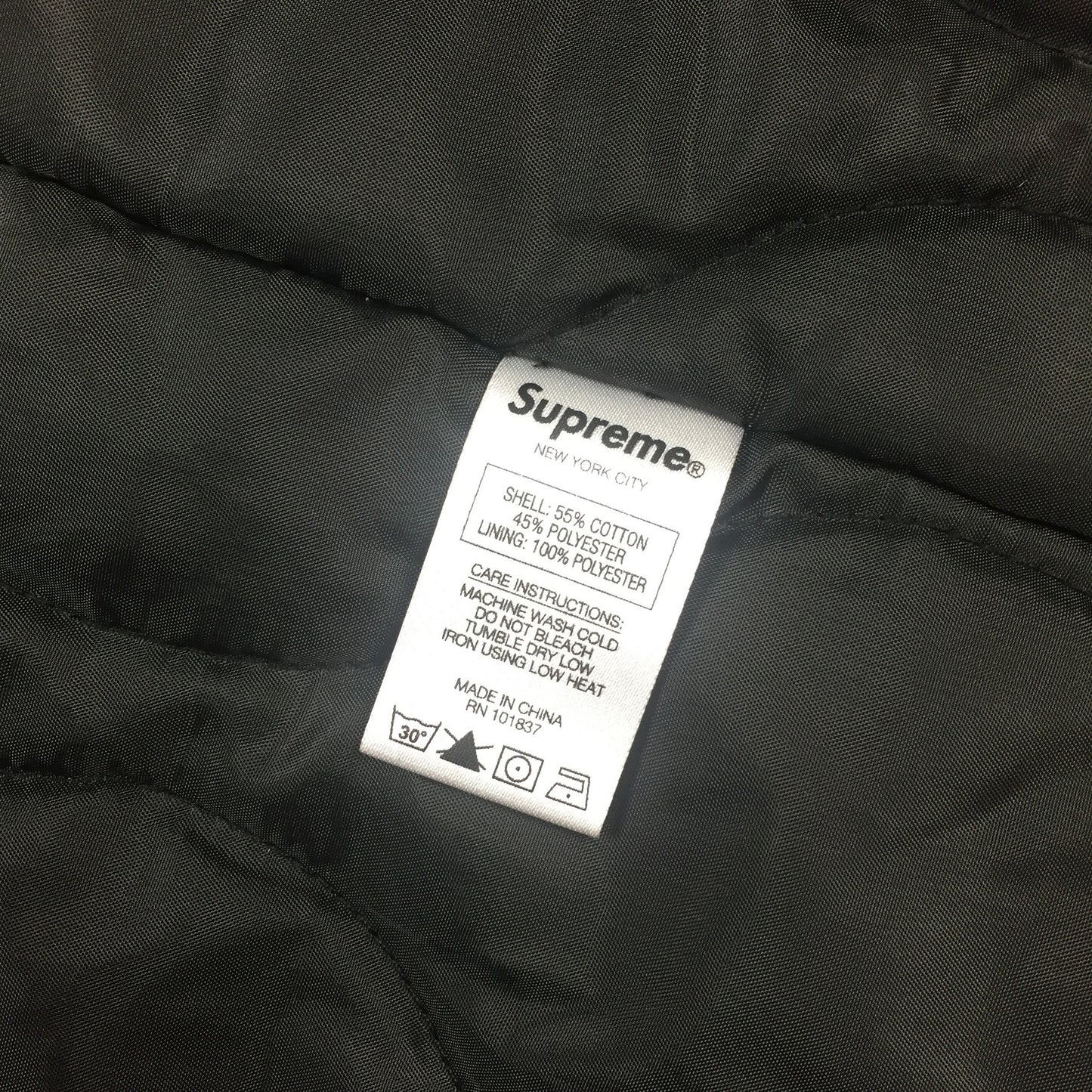 Supreme x Slayer - Black M-65 Eagle Jacket