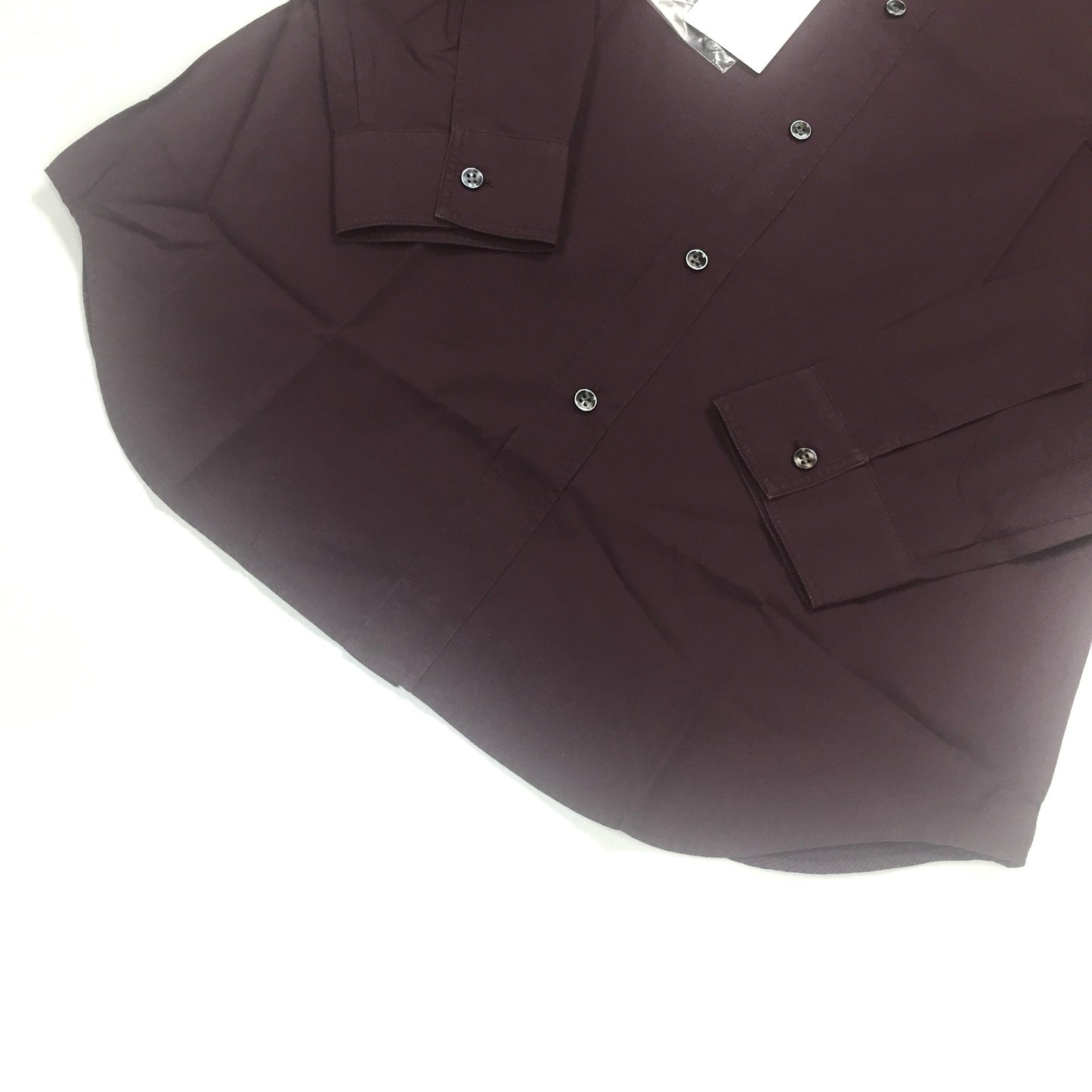 Maison Margiela - Cabernet Red Button Down Shirt