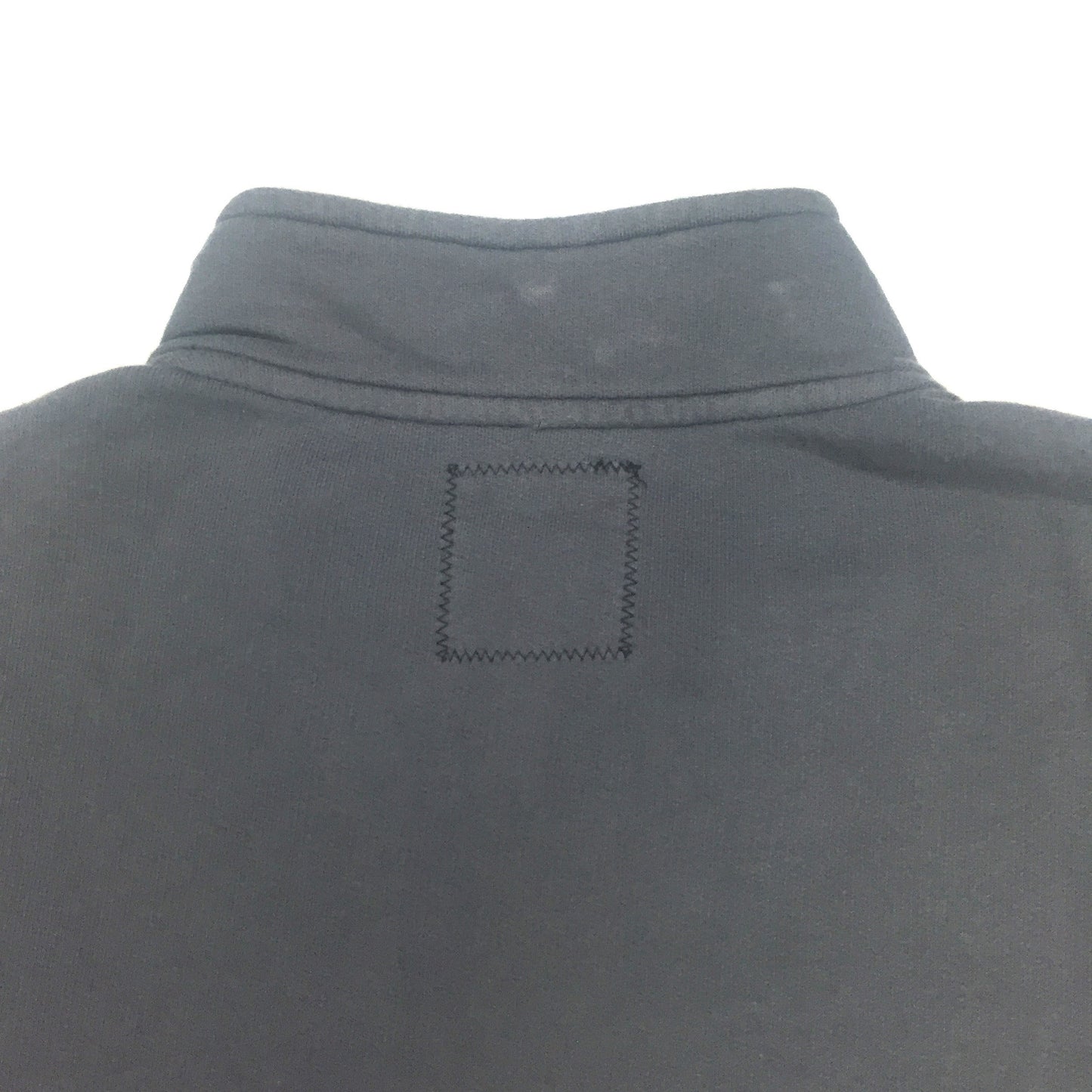 Billy Reid - Gray 1/2 Zip Military Sweatshirt