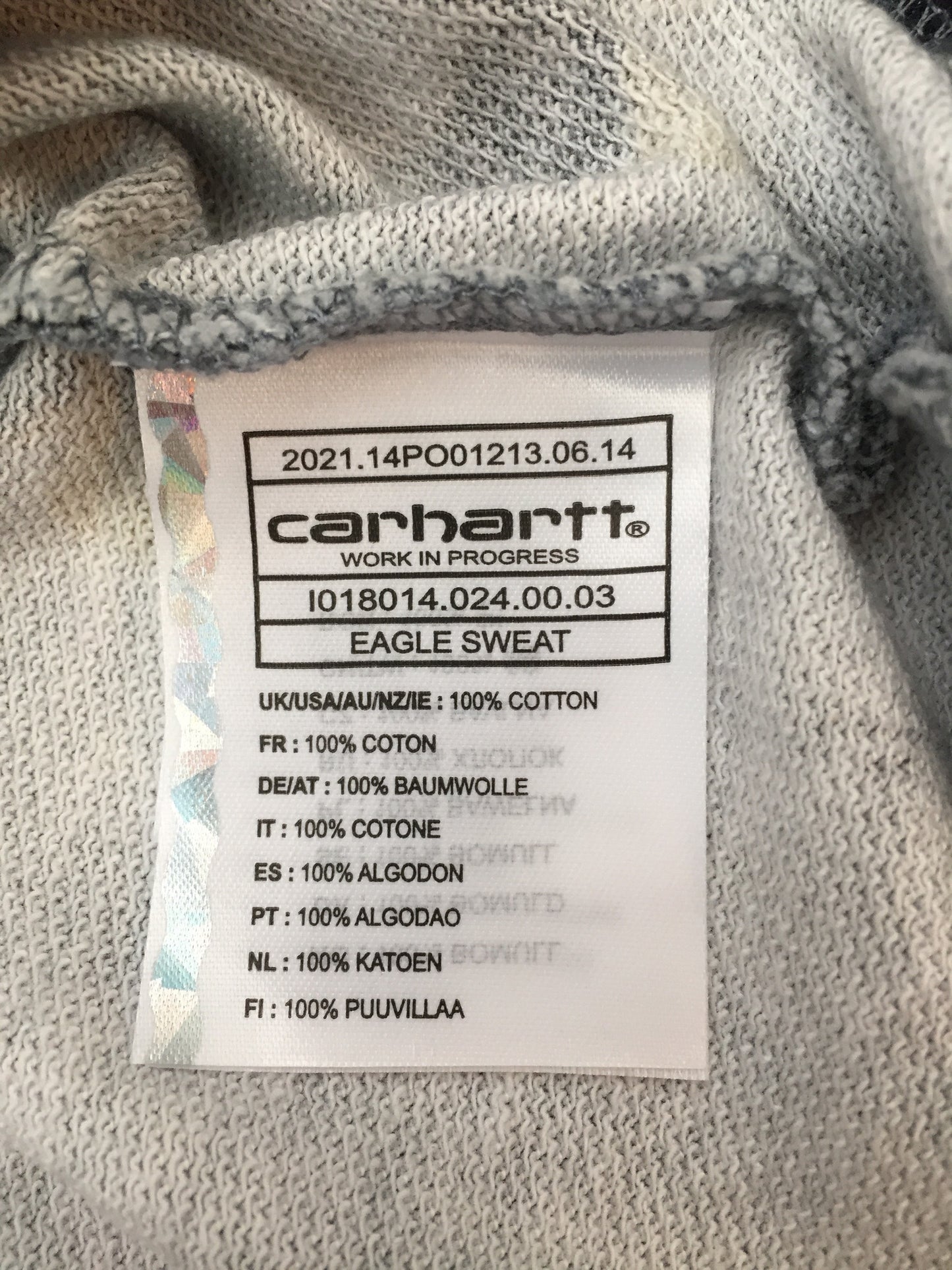 Carhartt WIP - Eagle Print French Terry Sweatshirt