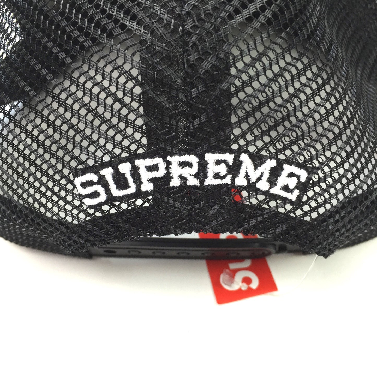 Supreme - Black Strawberry Trucker Hat