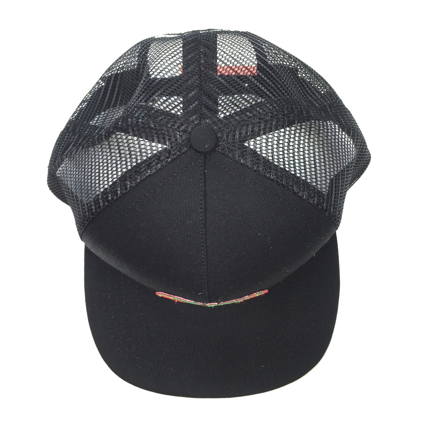 Supreme - Black Strawberry Trucker Hat