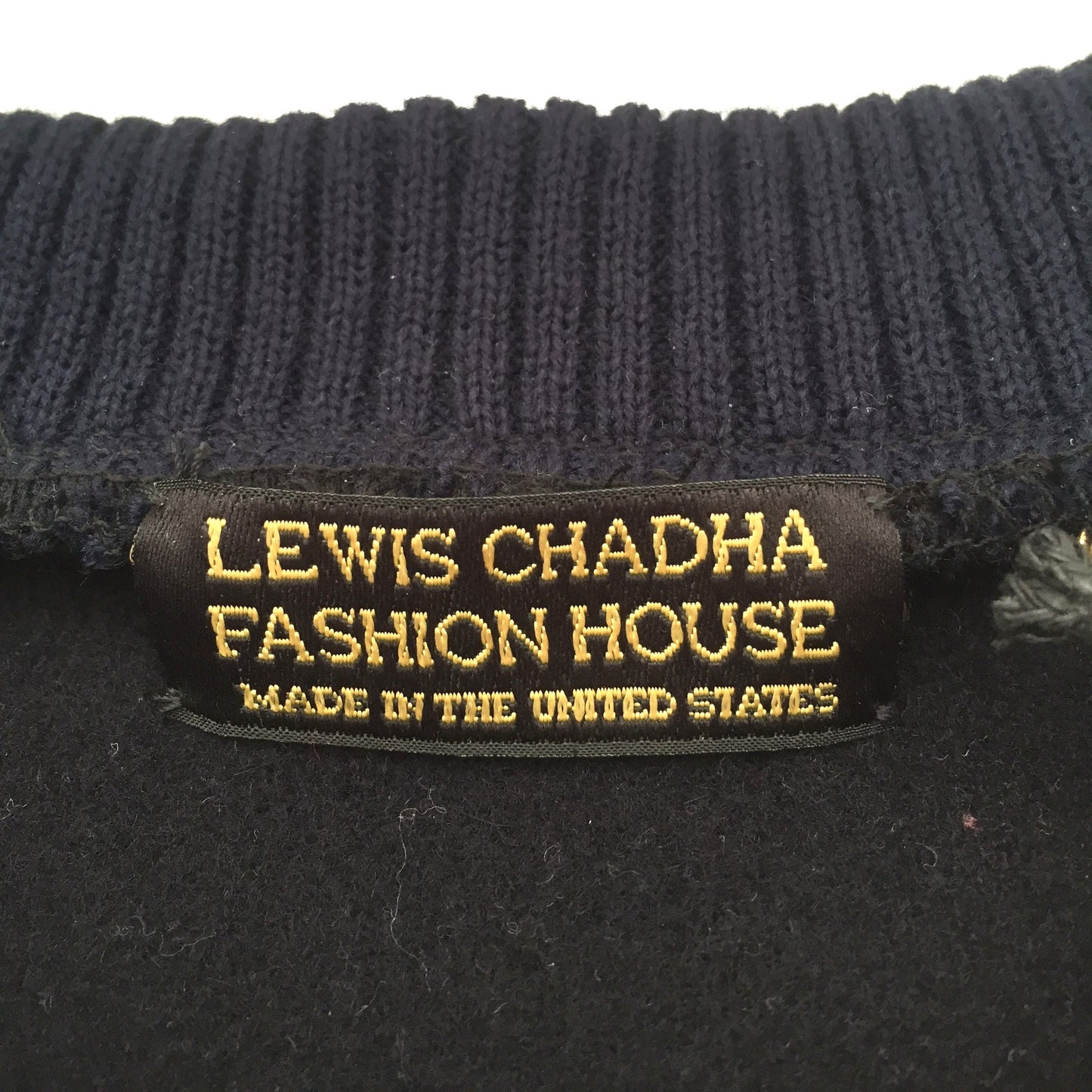 Lewis Chadha - Angora Wool Fleece Sweatshirt