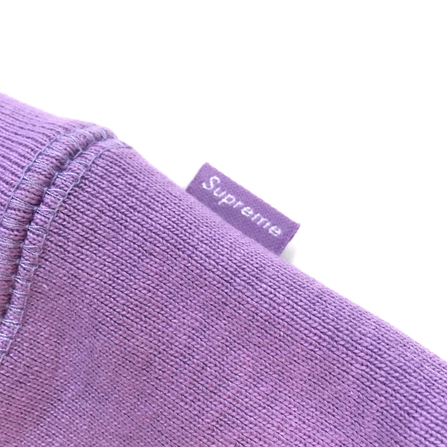 Supreme - Lavender Classic Logo Hoodie