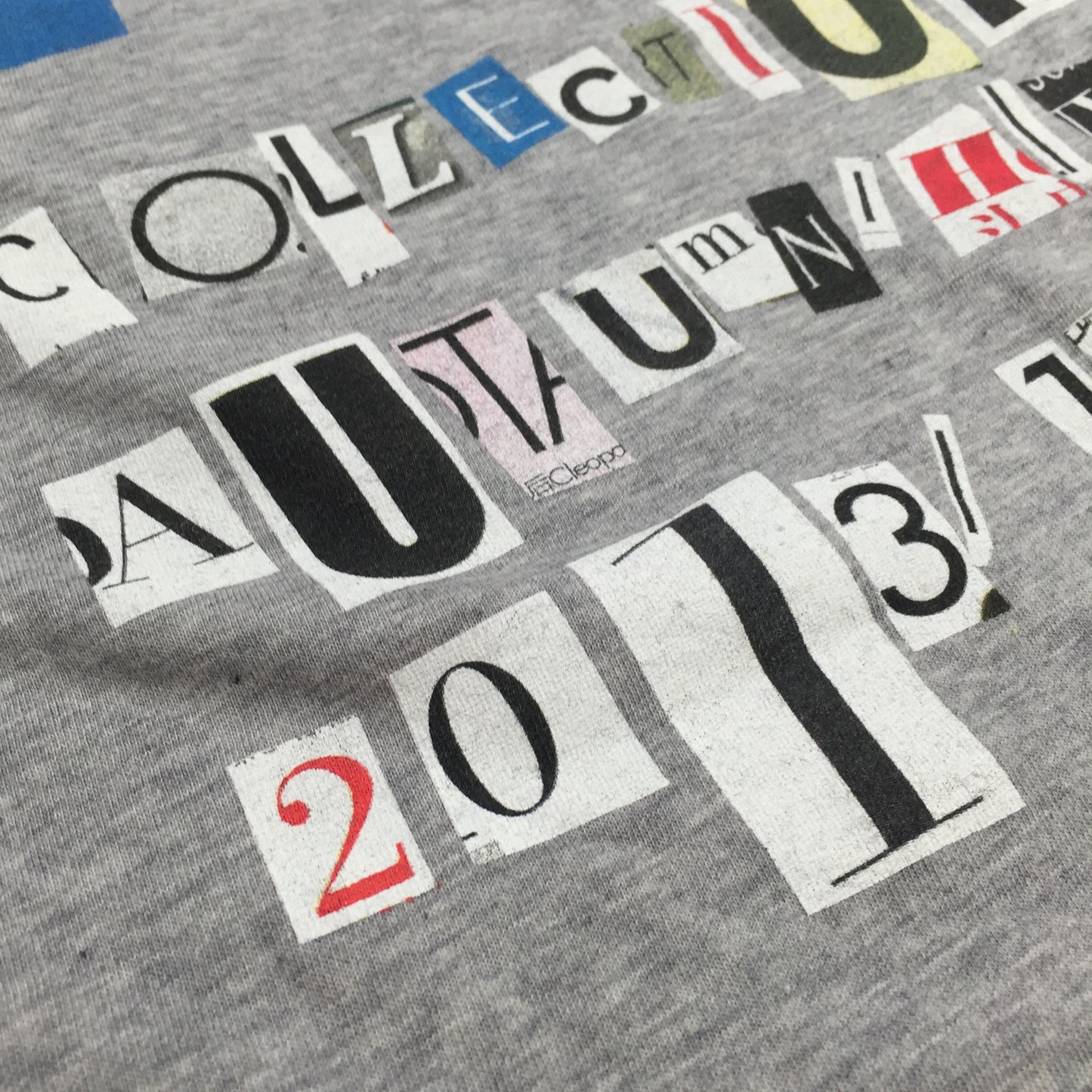 Maison Margiela - AW13 Magazine Cutout Logo T-Shirt