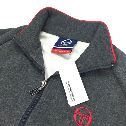 Gosha Rubchinskiy x Sergio Tacchini - Gray Logo Embroidered Track Jacket