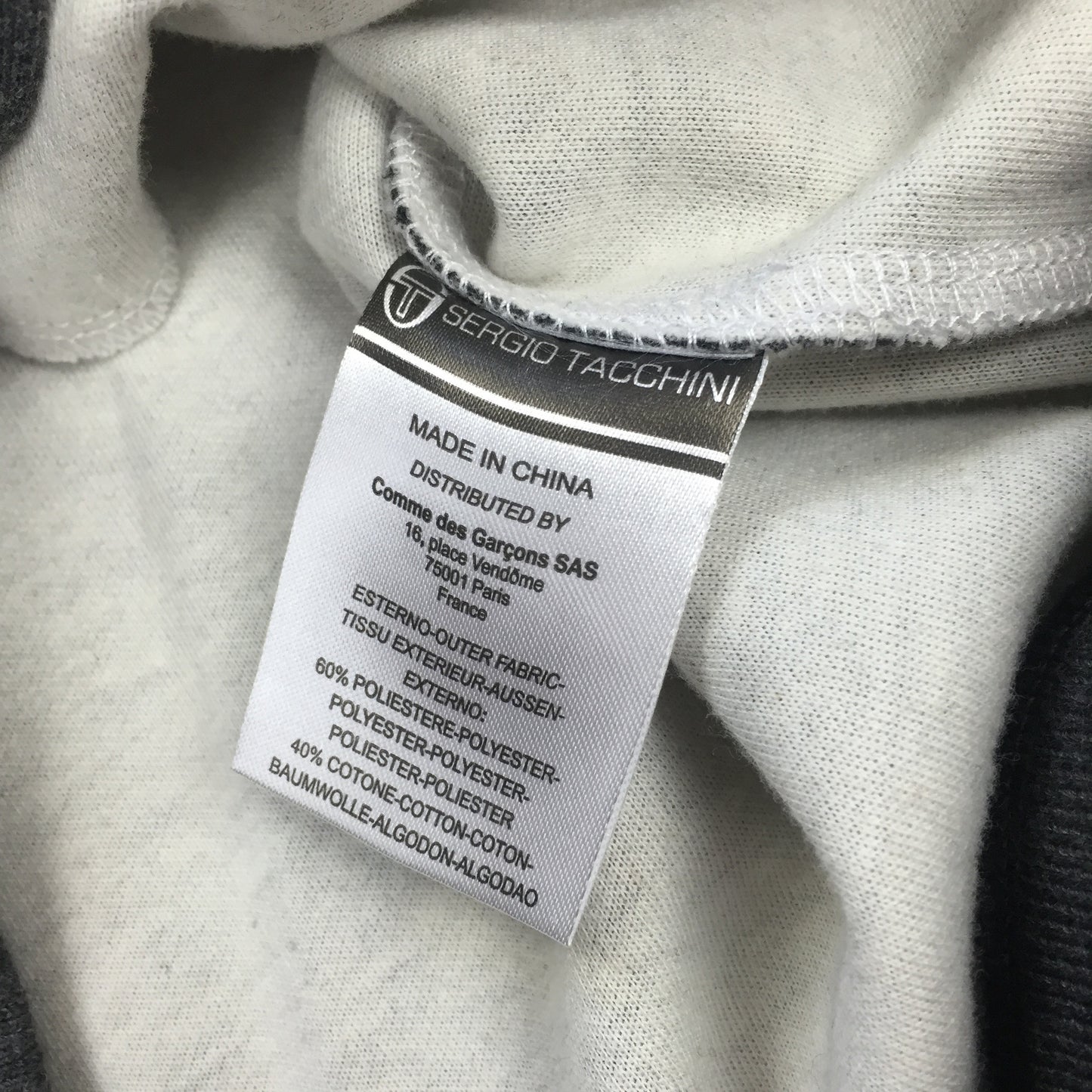 Gosha Rubchinskiy x Sergio Tacchini - Gray Logo Embroidered Track Jacket