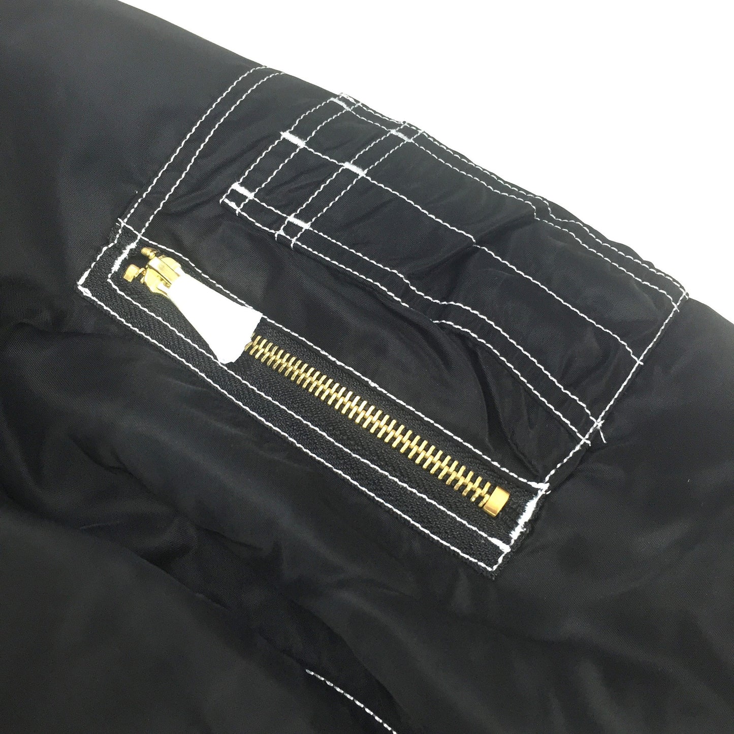 Supreme - Reversible MA-1 Zebra Bomber Jacket