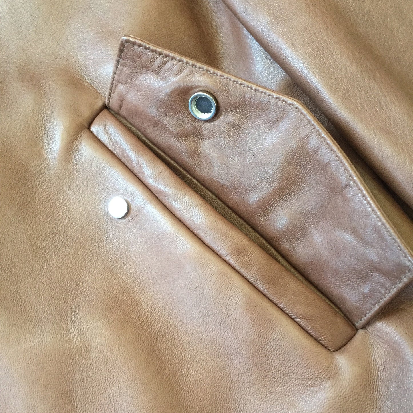 Acne Studios - Brown Lambskin Leather Jacket