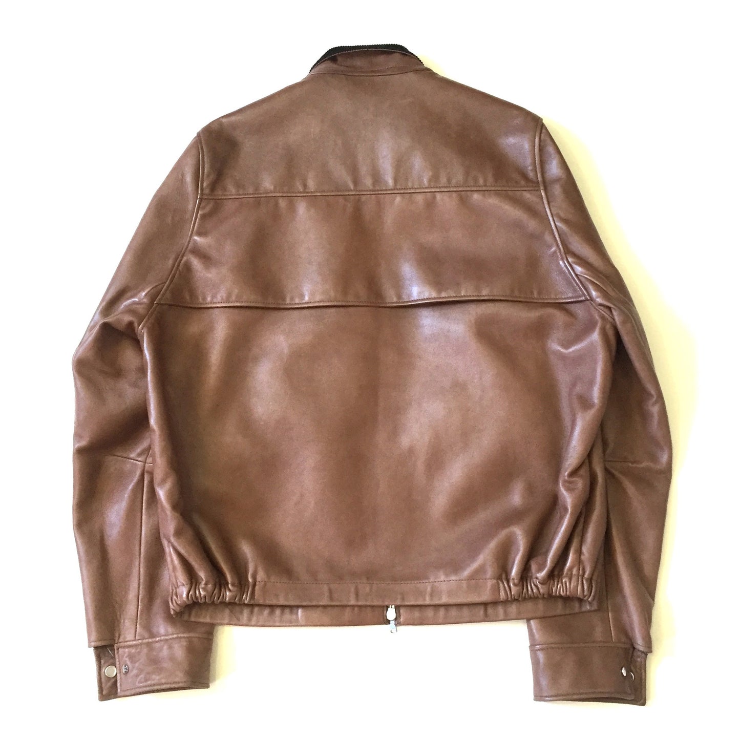 Acne Studios - Brown Lambskin Leather Jacket