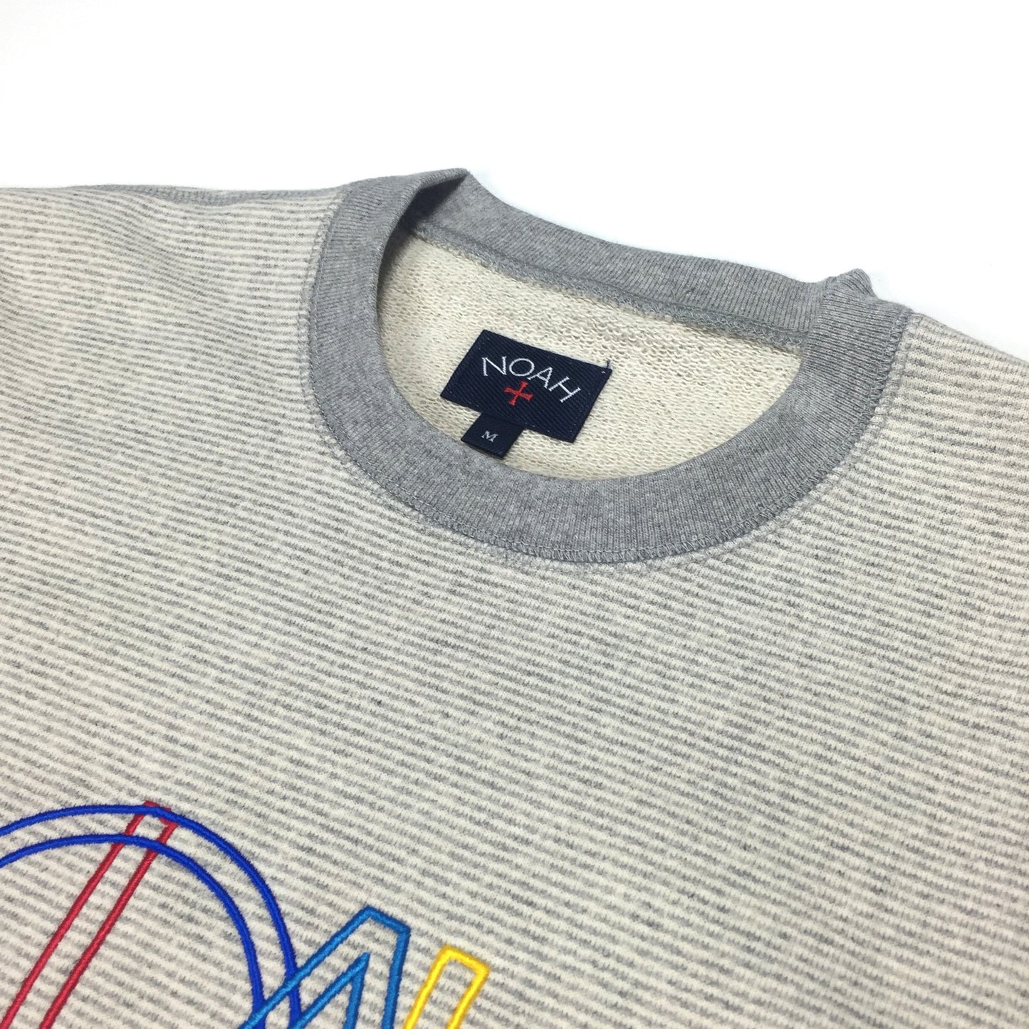 Noah - Gray Retro Logo Sweatshirt