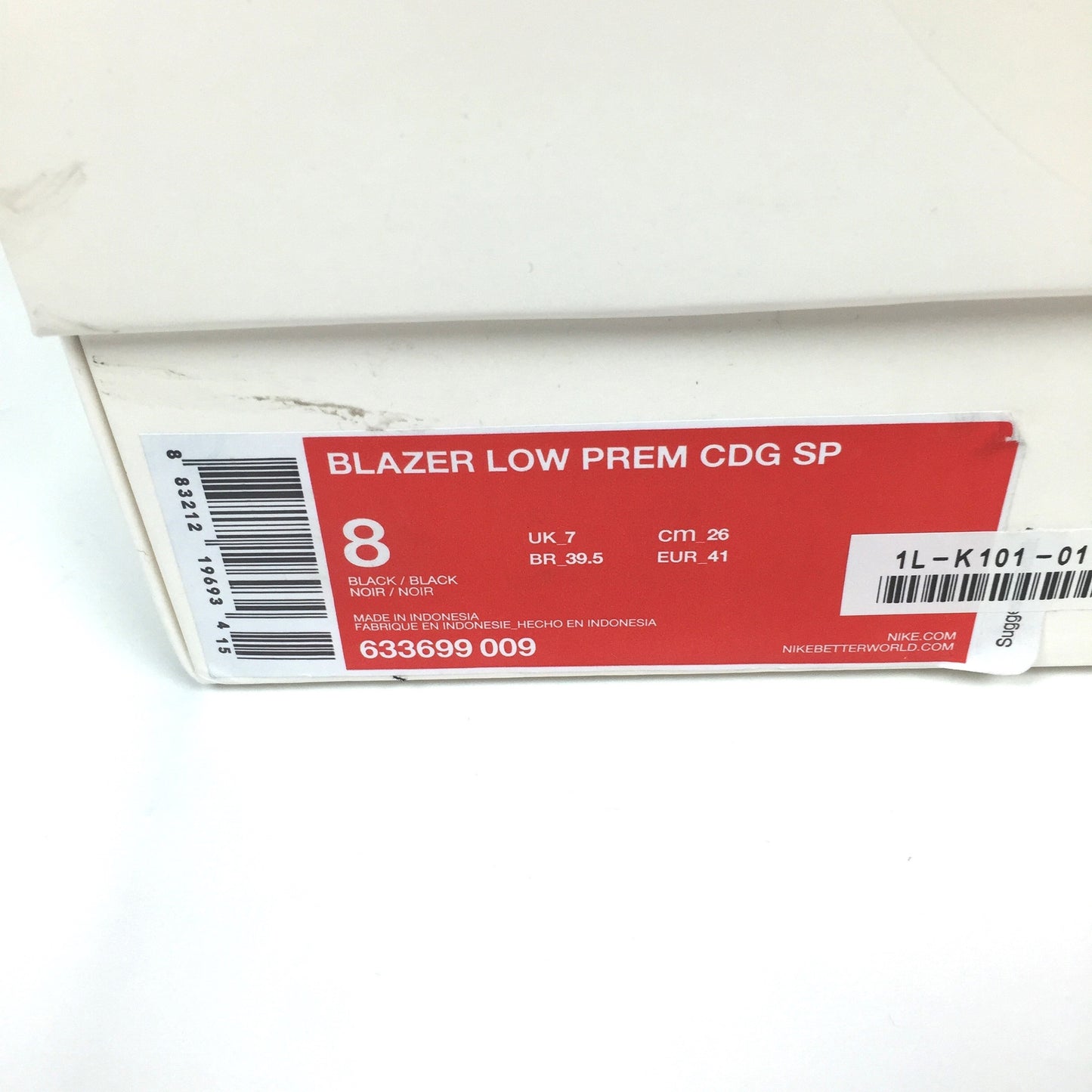 Comme des Garcons x Nike - Blazer Low Prem CDG SP