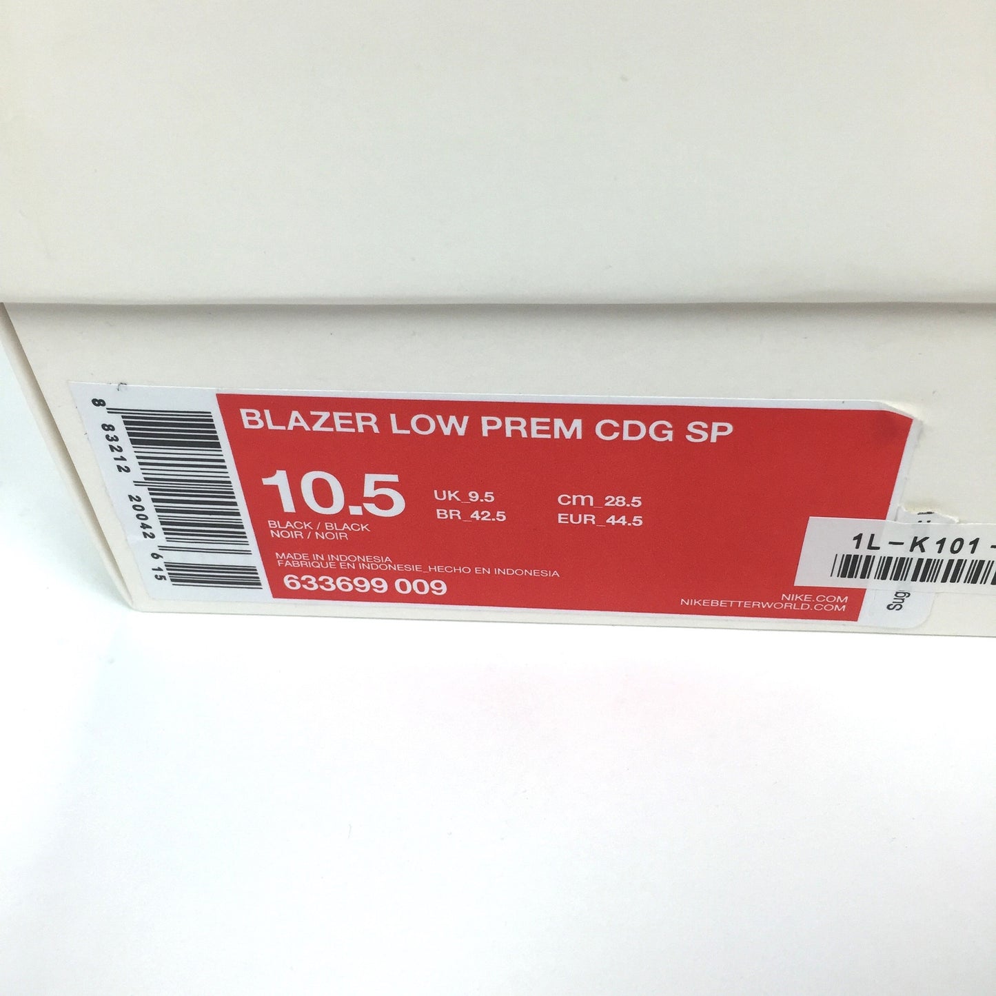 Comme des Garcons x Nike - Blazer Low Prem CDG SP