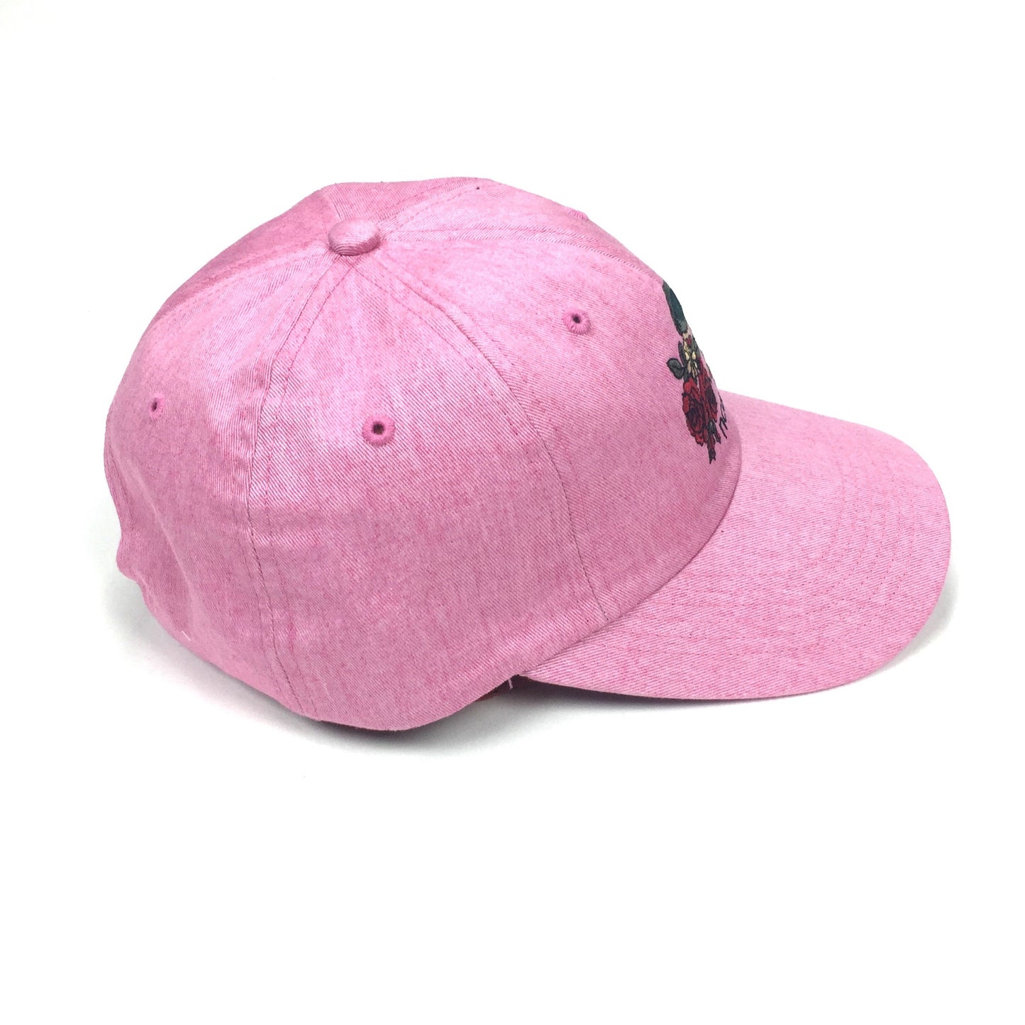 Noah - Pink Floral Paisley Logo Hat