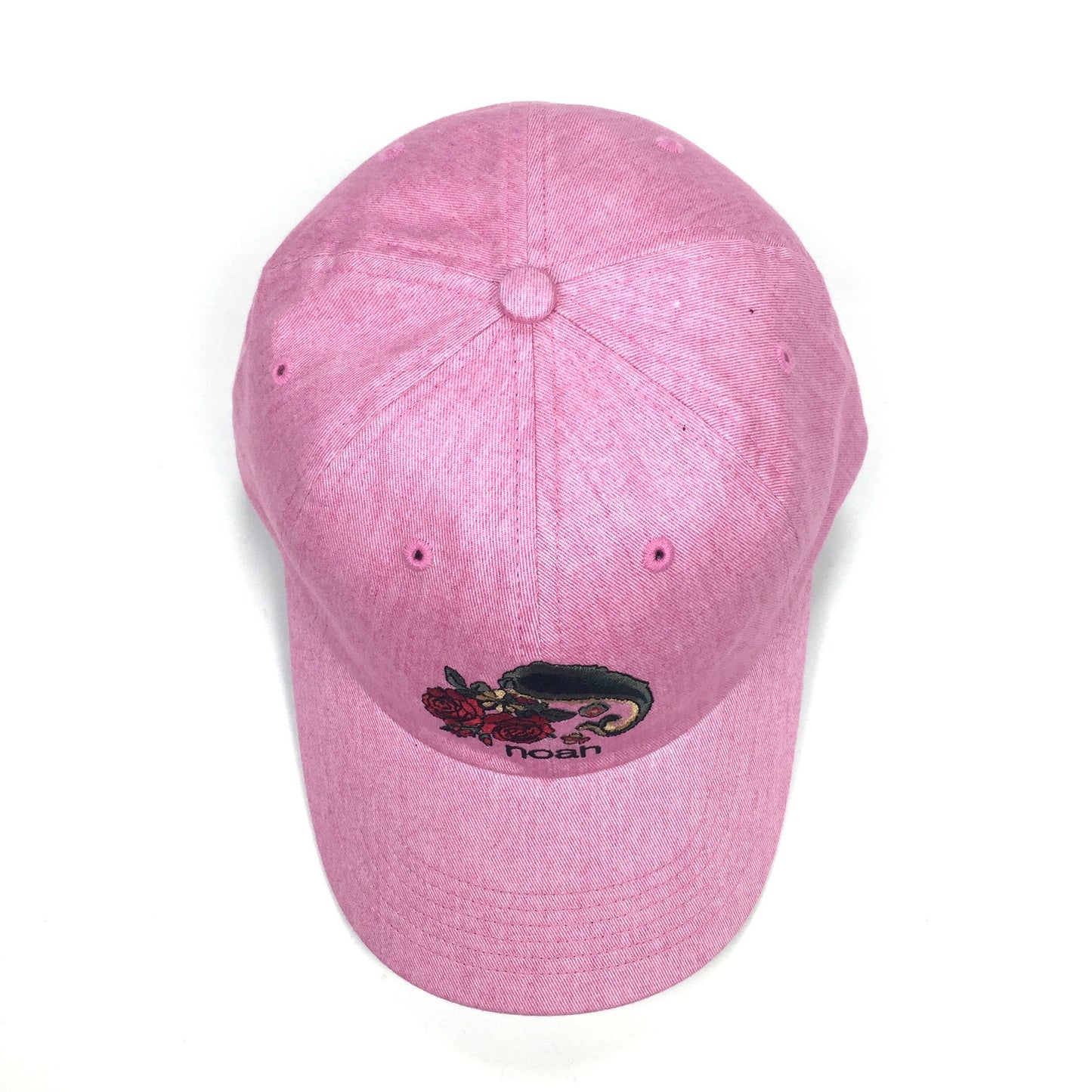 Noah - Pink Floral Paisley Logo Hat