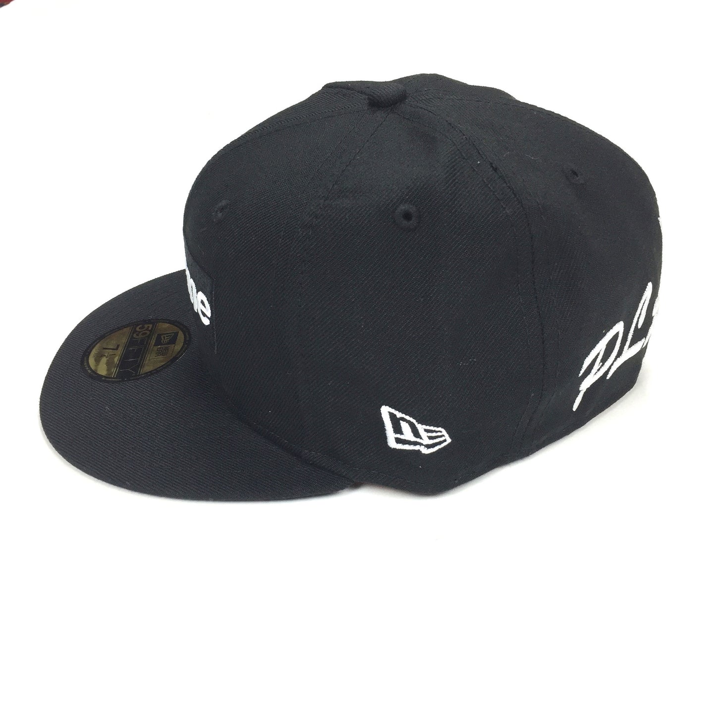 Supreme x New Era - Black Playboy Box Logo Hat