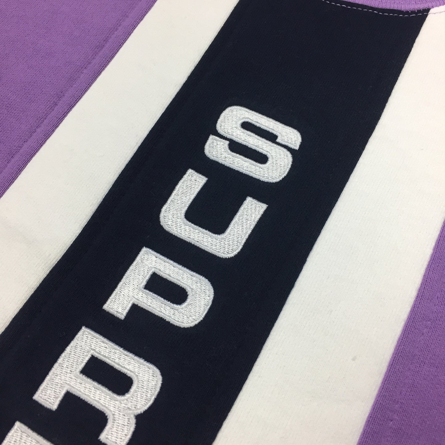 Supreme - Lavender Vertical Logo Sweatshirt