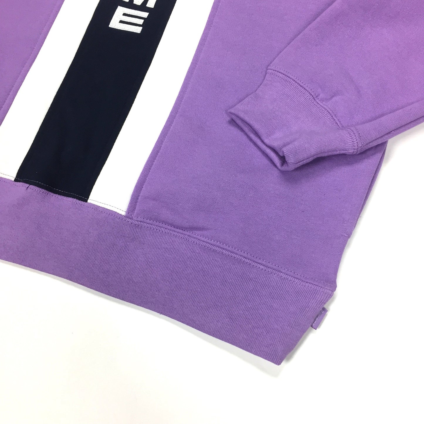 Supreme - Lavender Vertical Logo Sweatshirt