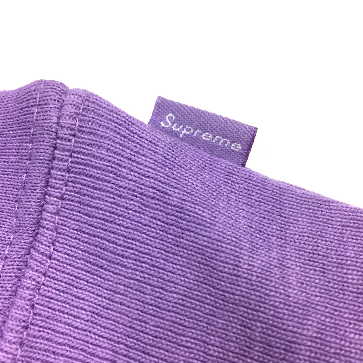 Supreme - Lavender Vertical Logo Sweatshirt