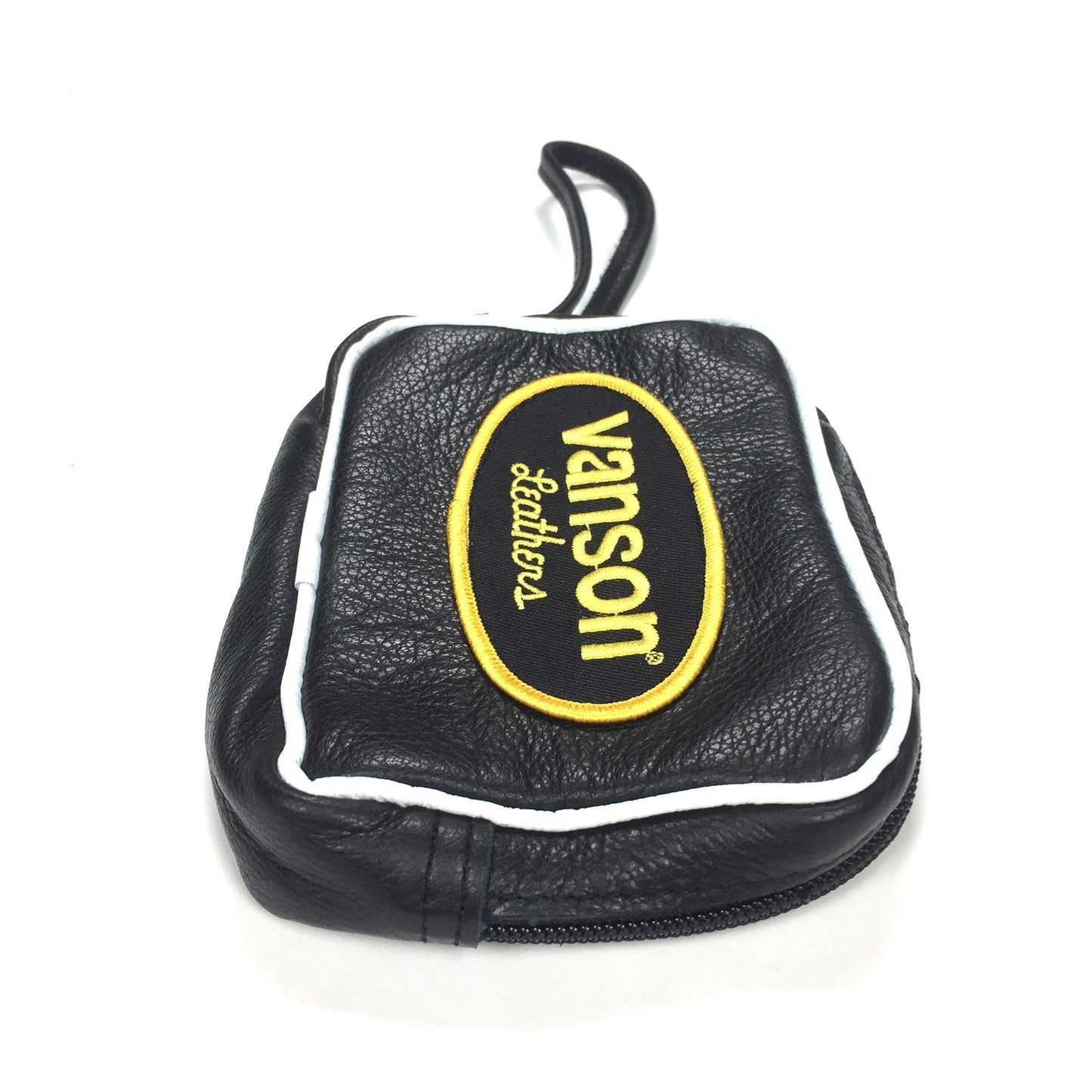 Supreme x Vanson - Black Leather Wrist Bag